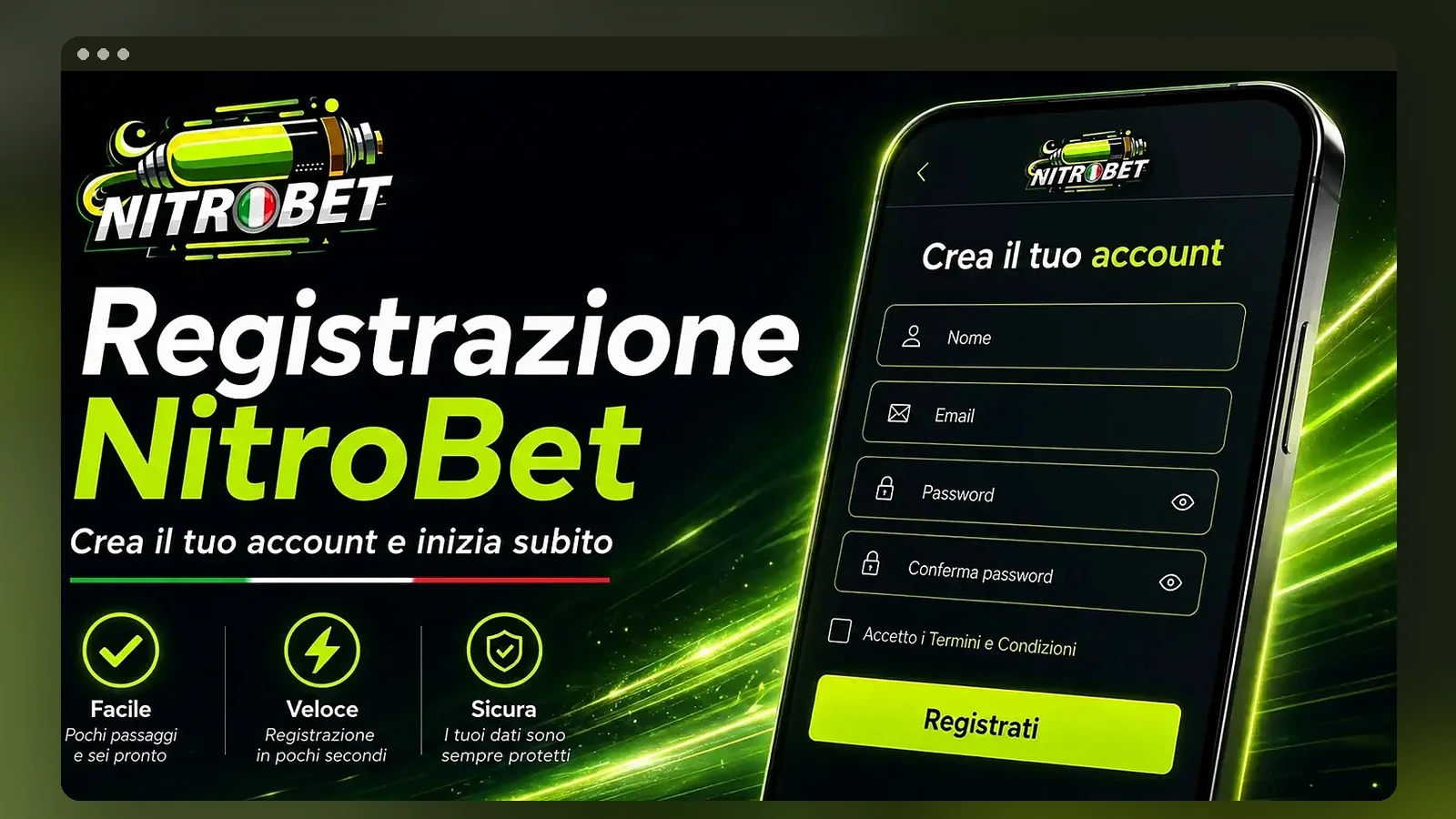Nitrobet registrazione